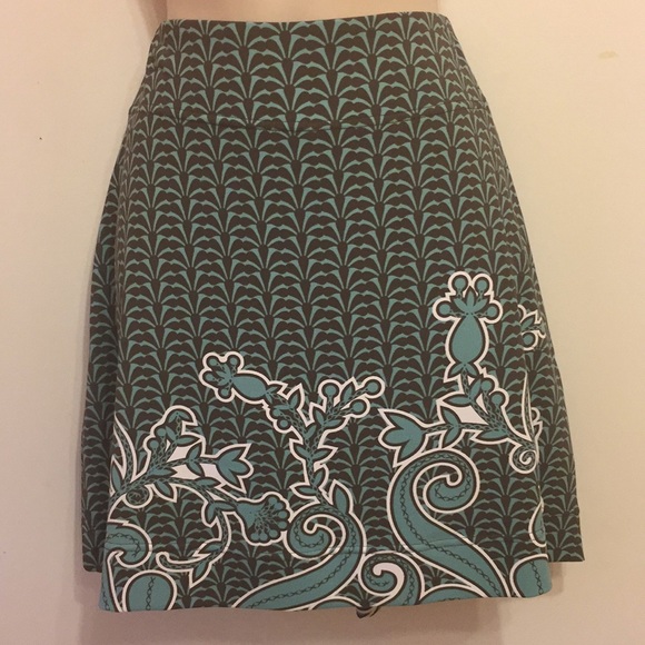 Athleta Pants - Athleta teal/brown skort